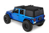 Supertop Squareback Soft Top, Black Diamond | (18-24) Wrangler JL, 4 Door | 54726-35