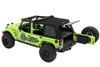 TrekTop Pro Hybrid Soft Top, Black Twill | (07-18) Wrangler JK, 4 Door | 54863-17