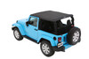 TrekTop Soft Top Kit, Black Twill | (07-18) Wrangler JK, 2 Door | 56452-17