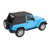 TrekTop Soft Top Kit, Black Diamond | (07-18) Wrangler JK, 2 Door | 56852-35