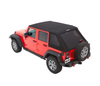 TrekTop Soft Top Kit, Black Twill | (07-18) Wrangler JK, 4 Door | 56853-17