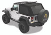 Replace-A-Top Trektop Hardware, Black Twill | (07-18) Wrangler JK, 2 Door | 59722-17
