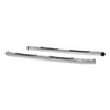 3" Round Side Step, Steel, Polished Stainless | (15-24) F-150, Extended Cab, Cab & Chassis | 203044-2