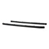 3" Round Side Step, Steel, Black | (07-18) Silverado/Sierra 1500, Crew Cab | 204045