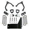 4'' SST Lift Kit Front with 3'' Rear Blocks, With Upper Control Arms With out Shocks | (07-13) Silverado/Sierra 1500, 4WD, Cast Steel OE Upper Control Arms | 69-3485