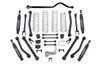 4" Terrain Flex 8-Arm Lift Kit, With SST3000 Shocks | (07-18) Wrangler JK, 4WD | 69-6409