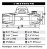 VR Evo 12 Electric Winch, Steel Cable, 1200lb | Universal | 103254