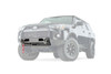 Semi-Hidden Half Bumper, Winch Ready | (14-22) 4Runner | 106254