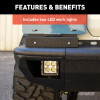 TrailChaser Aluminum Rear Bumper, Aluminium, Black | (18-24) Wrangler JL | 2082083