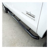 3" Round Side Step, Black | (07-18) Silverado/Sierra 1500, (07-19) Silverado/Sierra 2500HD/3500HD, Crew Cab | 214045