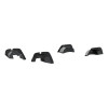 Aluminum Fender Flares, Front and Rear Inner, Black | (07-18) Wrangler JK | 2500450