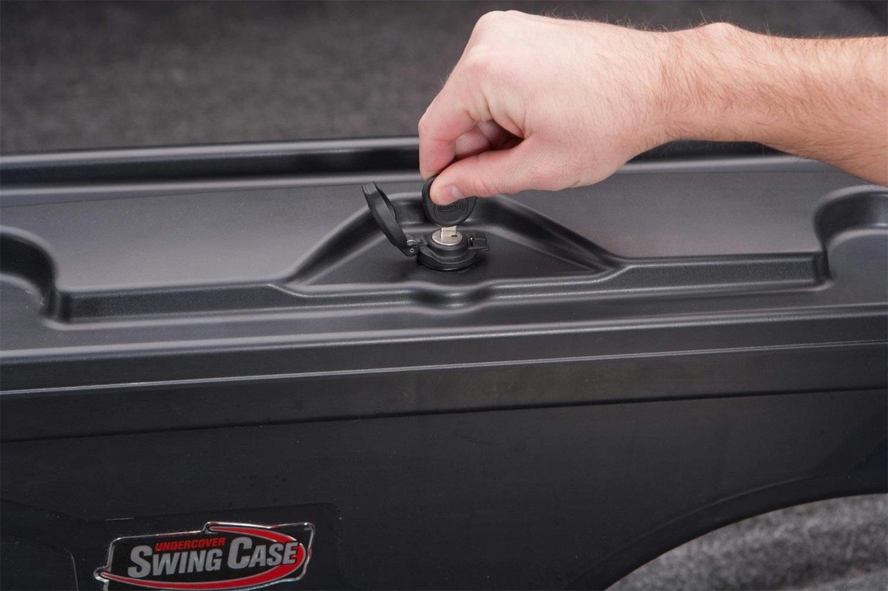 SwingCase Bed Storage, Driver Side | (07-18) Silverado/Sierra 1500, (07-19) Silverado/Sierra 2500/3500 | SC100D