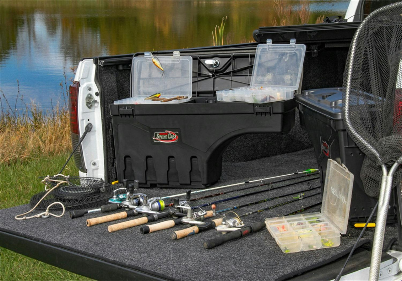 SwingCase Bed Storage, Driver Side | (20-24) Silverado/Sierra HD 2500/3500 | SC105D