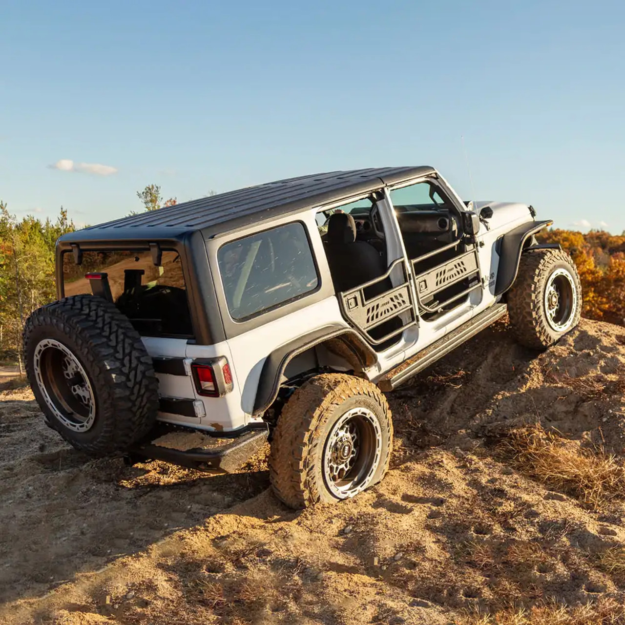 Heavy Duty Spare Tire Carrier, Up To 37", Black | (18-25) Wrangler JL | 2563001