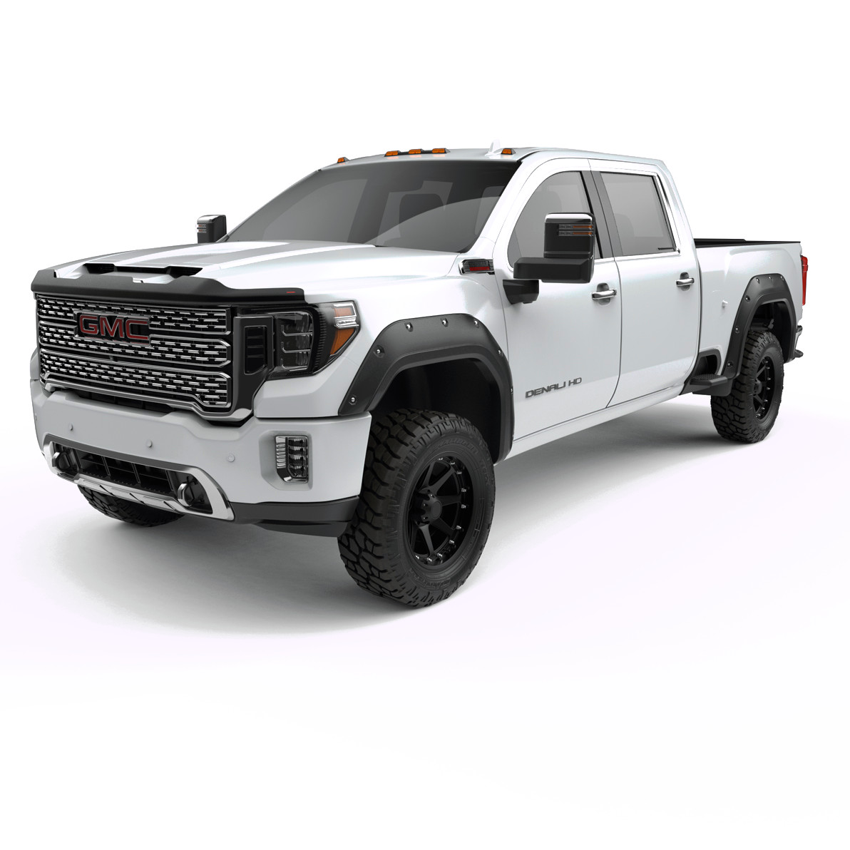 Baseline Bolt-Style Fender Flares, Front and Rear | (20-24) Sierra 2500/3500 | BLF1019
