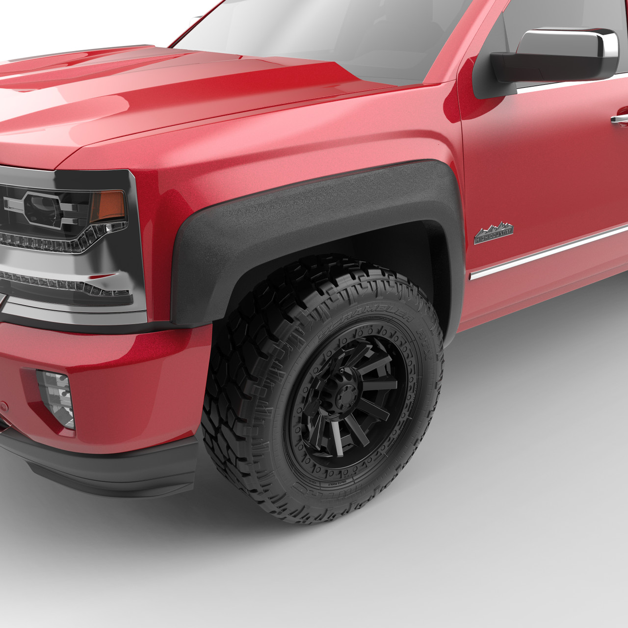 Baseline Standard Fender Flares , Front and Rear | (14-18) Silverado 1500, (15-19) Silverado 2500/3500 | BLF2009