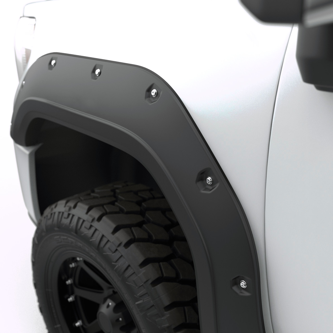 Traditional Bolt-On Look Fender Flares, Front and Rear | (20-24) Sierra 2500/3500 | 791954