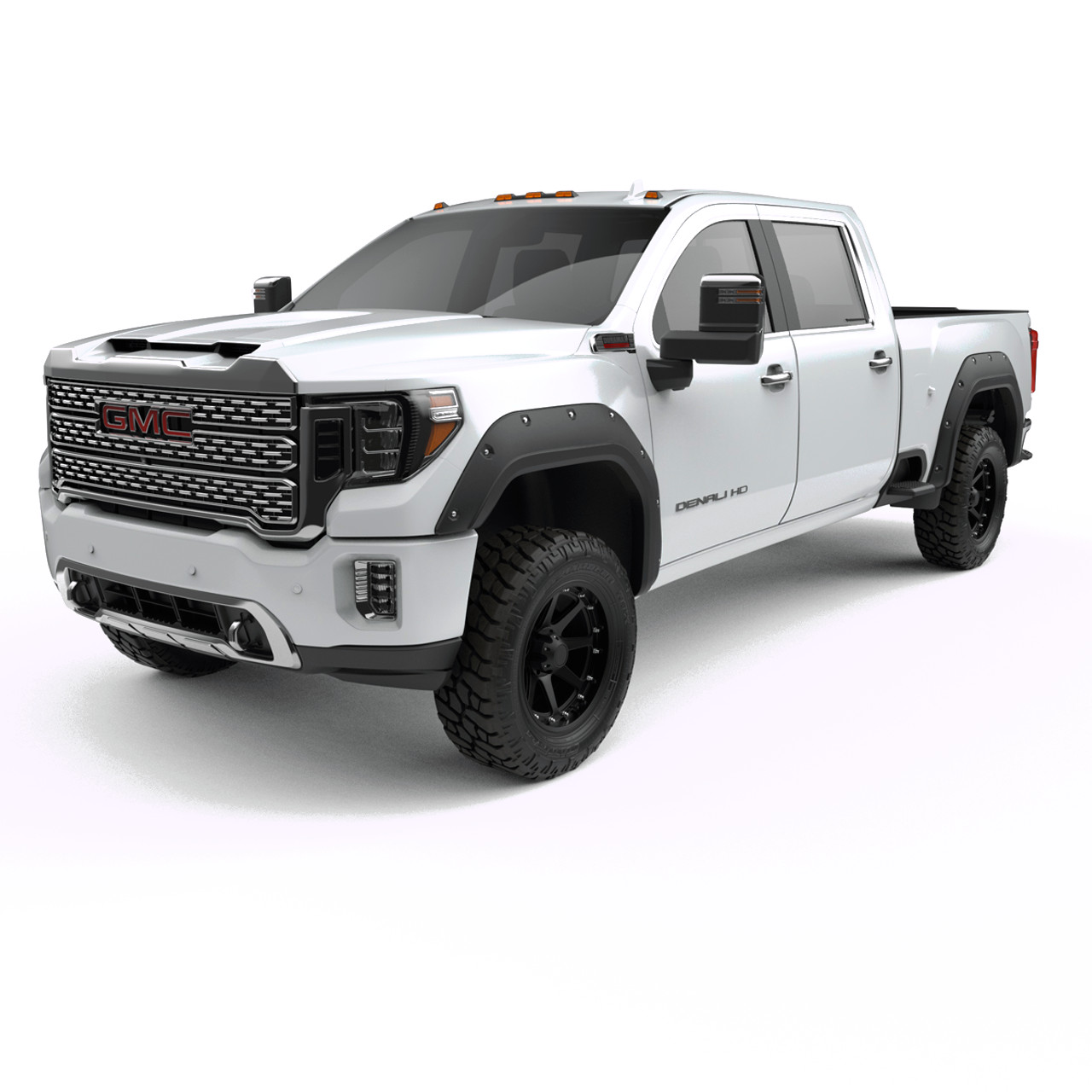 Traditional Bolt-On Look Fender Flares, Front and Rear | (20-24) Sierra 2500/3500 | 791954