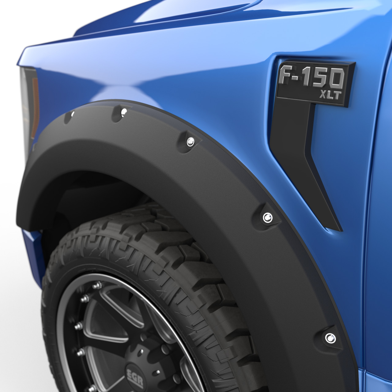 Traditional Bolt-On Look Fender Flares, Front and Rear | (21-24) F-150 | 793584