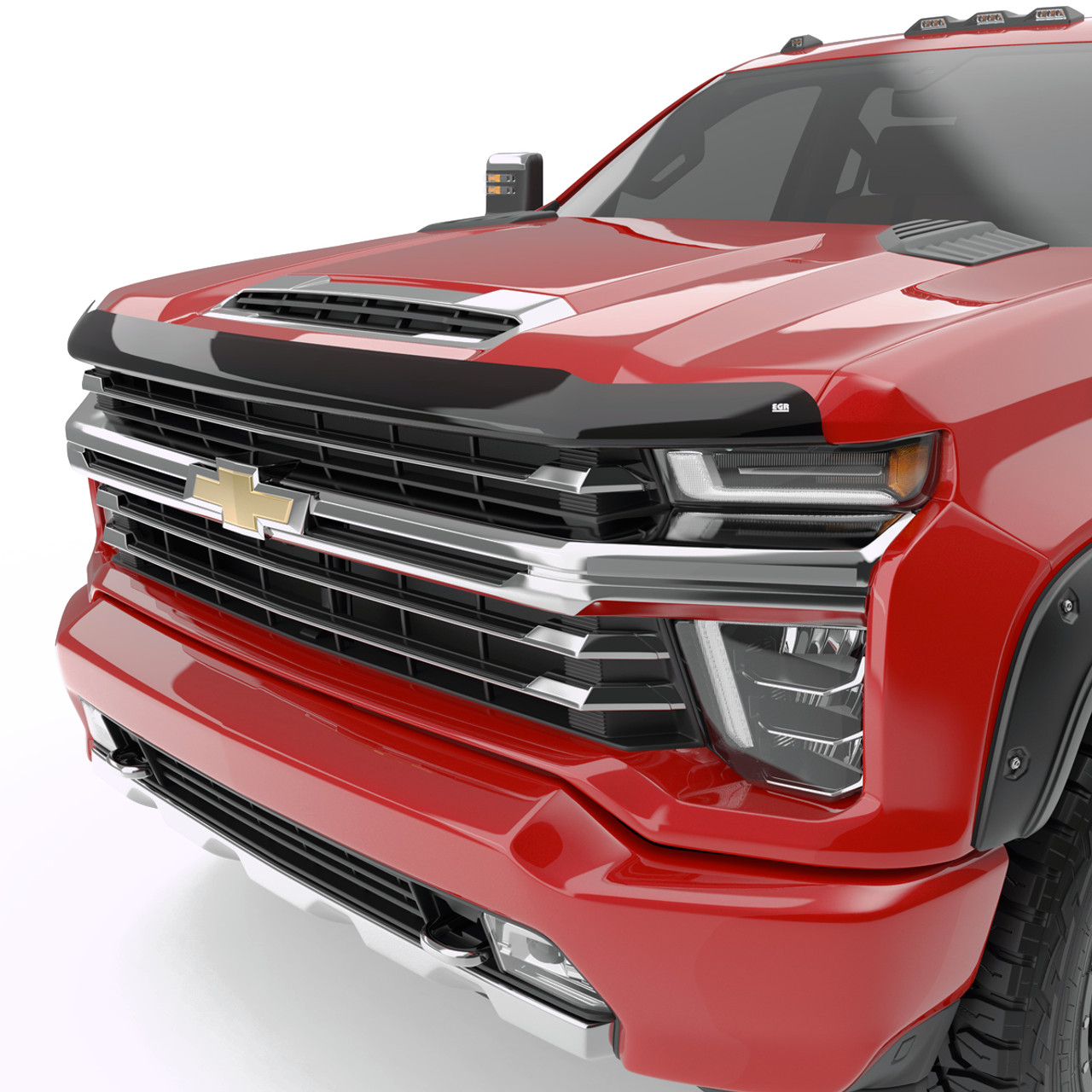 SuperGuard Hood Deflector, Dark Smoke | (20-24) Silverado 2500/3500HD | 301881