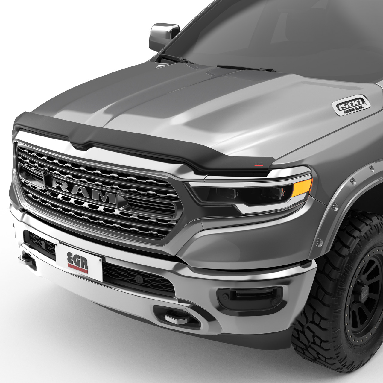 SuperGuard Hood Deflector, Matte Black | (19-24) Ram 1500 | 302955