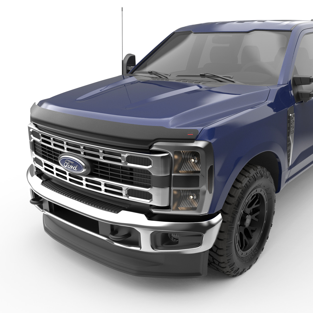 SuperGuard Hood Deflector, Matte Black | (23-24) Super Duty F-250/F-350 | 303505