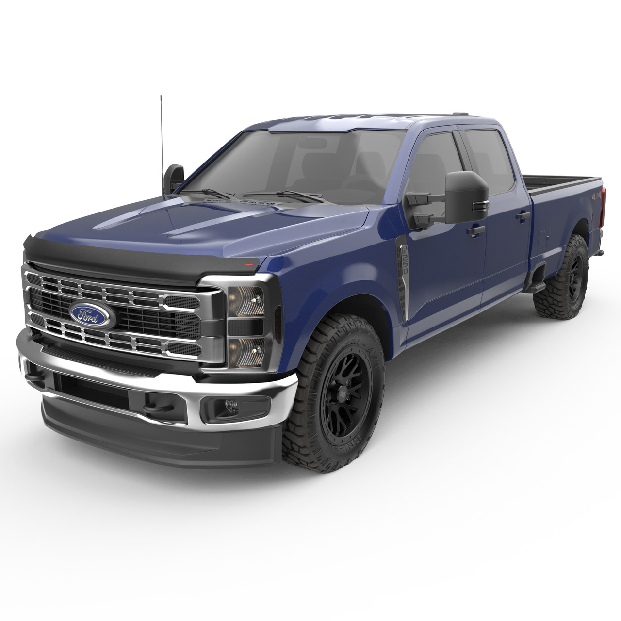 SuperGuard Hood Deflector, Matte Black | (23-24) Super Duty F-250/F-350 | 303505