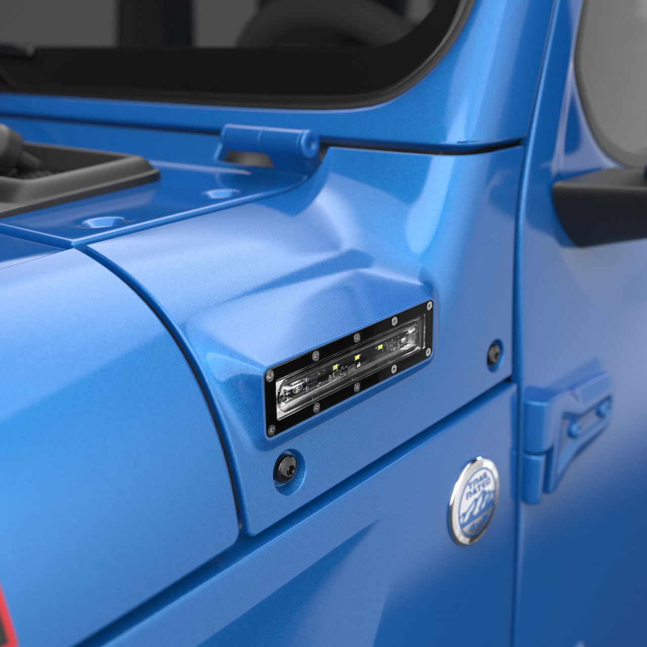 VSL LED Side Light , Hydro Blue | (18-24) Wrangler JL, (20-24) Gladiator JT | VSLJP1004