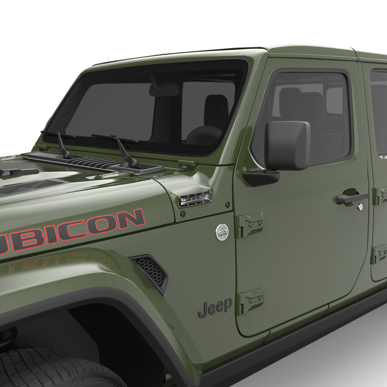 VSL LED Side Light Sarge Green, Sarge Green | (18-24) Wrangler JL, (20-24) Gladiator JT | VSLJP3790