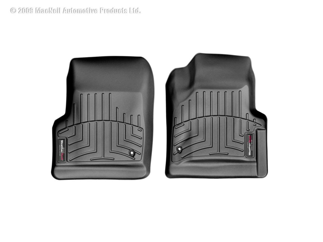 Floor Liners, Front, Black | (97-06) Wrangler TJ, 2 Door | 440421