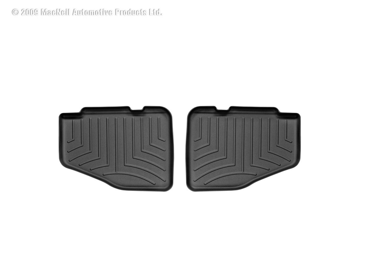 Floor Liners, Rear, Black | (97-06) Wrangler TJ, 2 Door | 440422