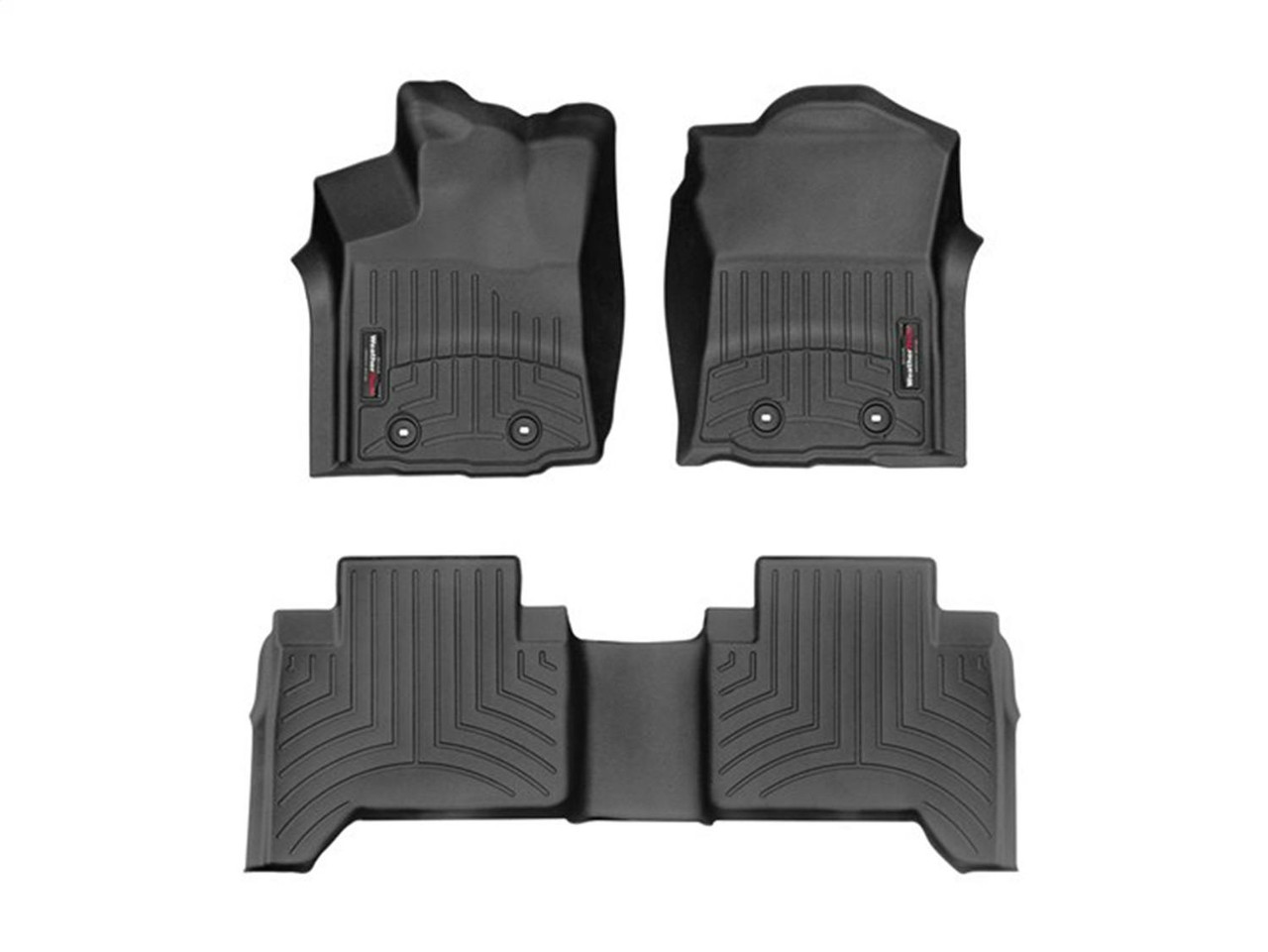 Floor Liners, Front and Rear, Black | (18-23) Tacoma | 4412991-448722