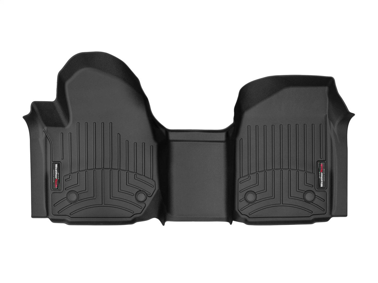 Floor Liners, Front, Black | (19-25) Silverado/Sierra 1500, (20-24) Sierra 2500HD/3500HD, (20-25) Silverado 2500HD/3500HD, Reguar Cab, Vinyl Floors | 4415421V
