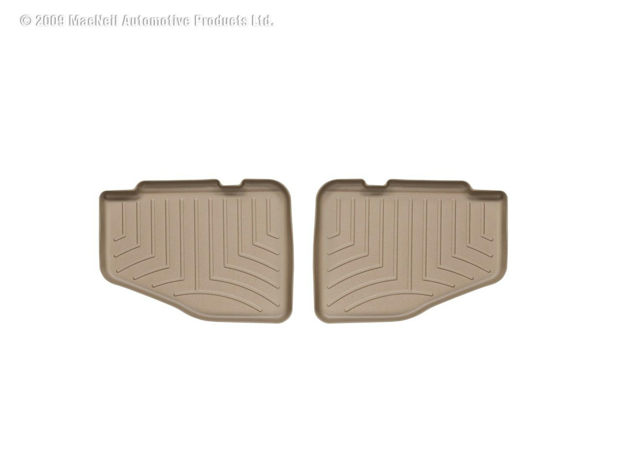Floor Liners, Rear, Tan | (97-06) Wrangler TJ, 2 Door | 450422