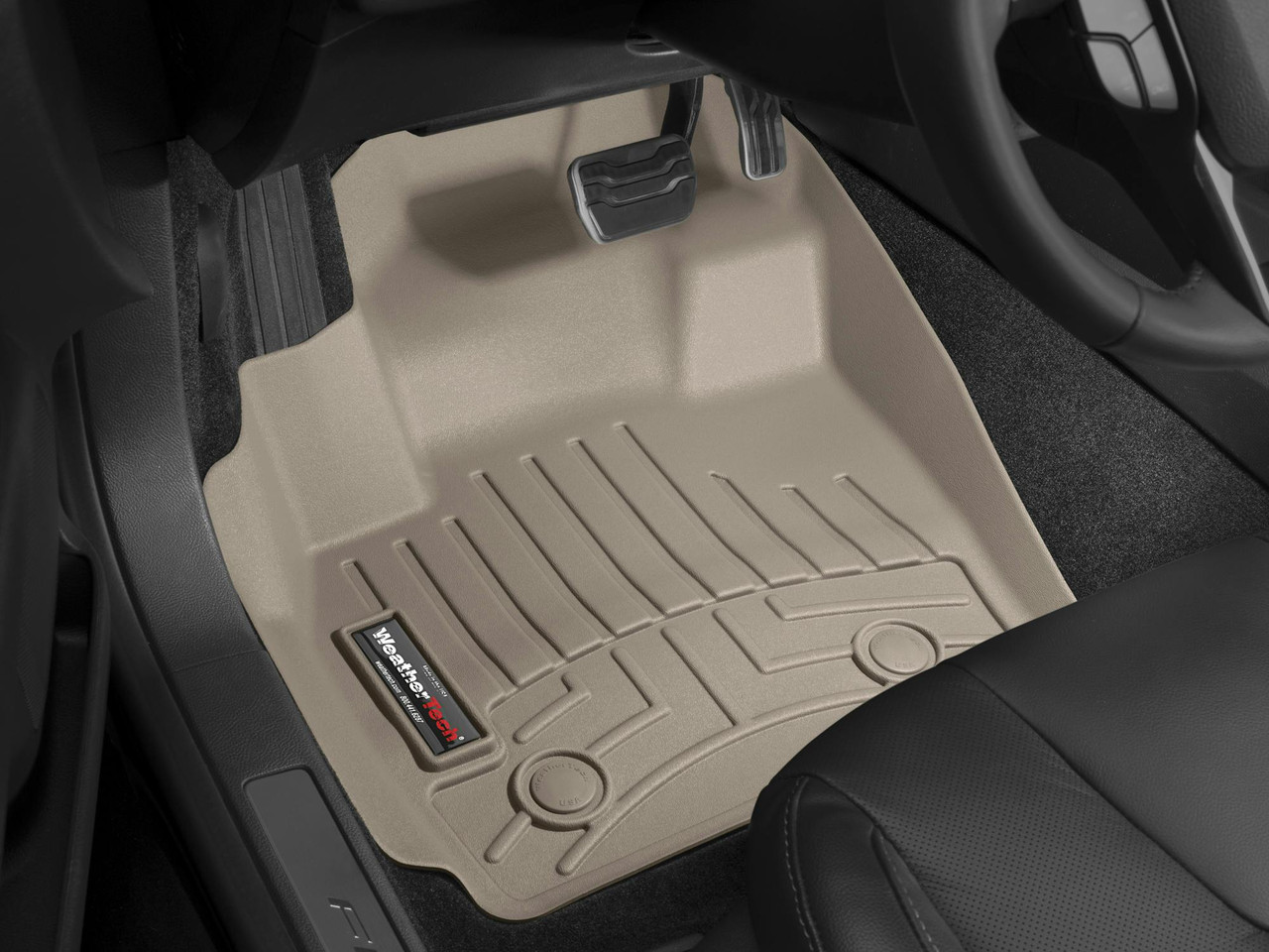 Floor Liners, Front, Tan | (10-14) F-150 | 454091