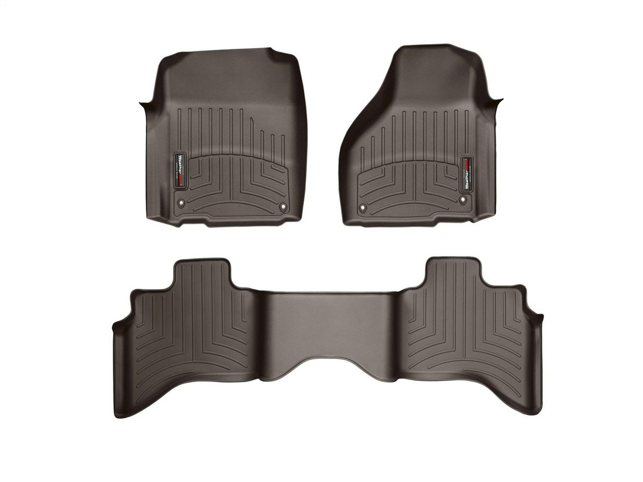 Floor Liners, Front and Rear, Cocoa | (12-24) Ram 1500 Classic | 474651-472162