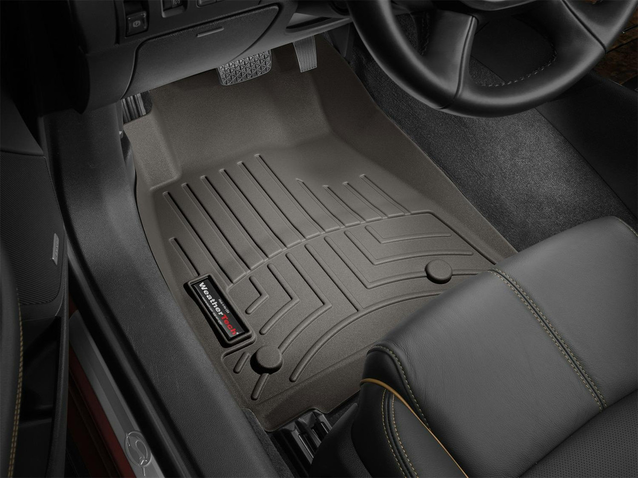 Floor Liners, Front and Rear, Cocoa | (14-18) Silverado/Sierra 1500, (15-19) Silverado/Sierra 2500HD/3500HD | 477221-475423
