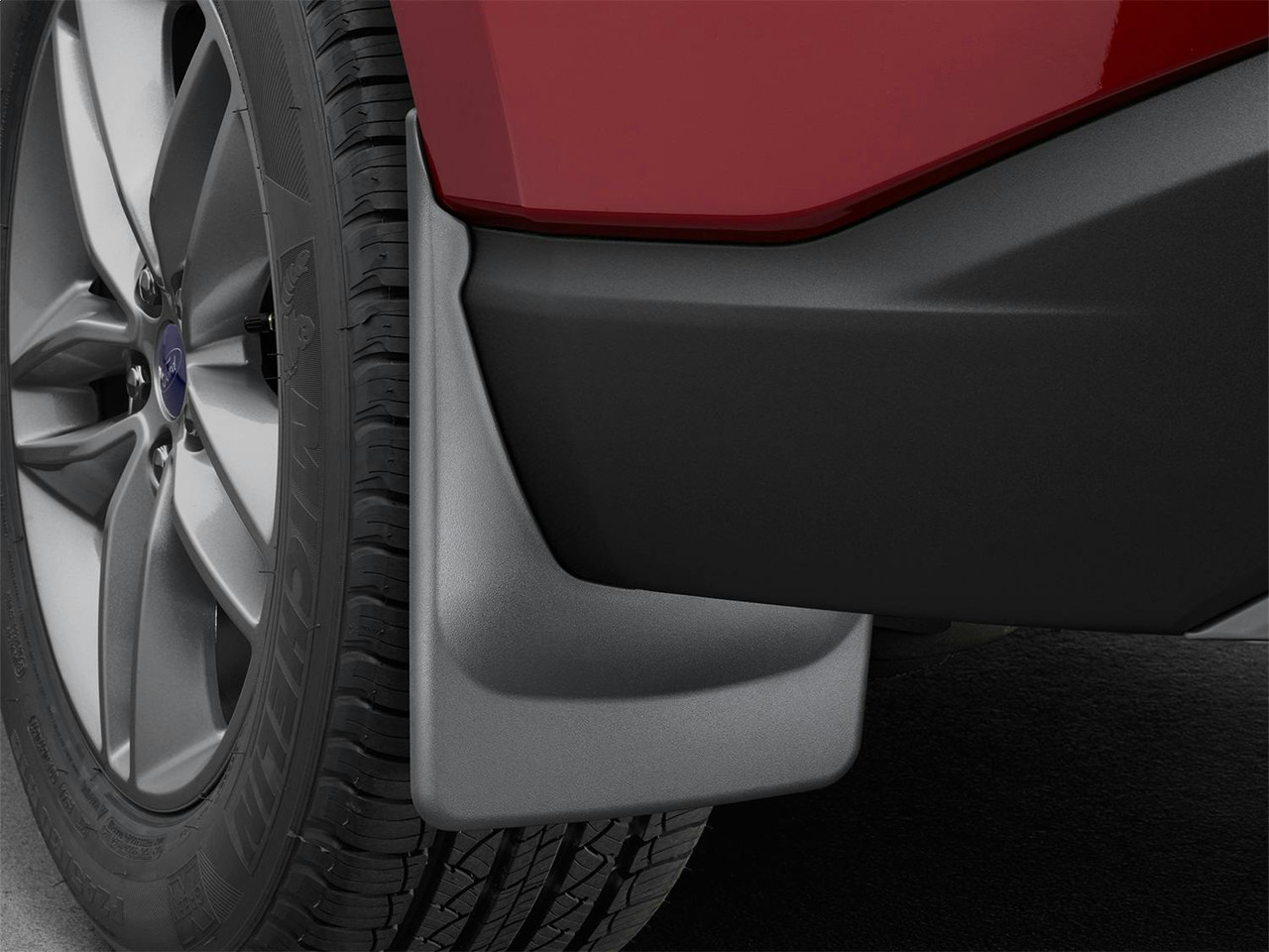 No-Drill Mud Flaps, Front and Rear, Black | (17-22) Super Duty F-250/F-350/F-450/F-550, With OEM Fender Flares/lip molding | 110066-120066