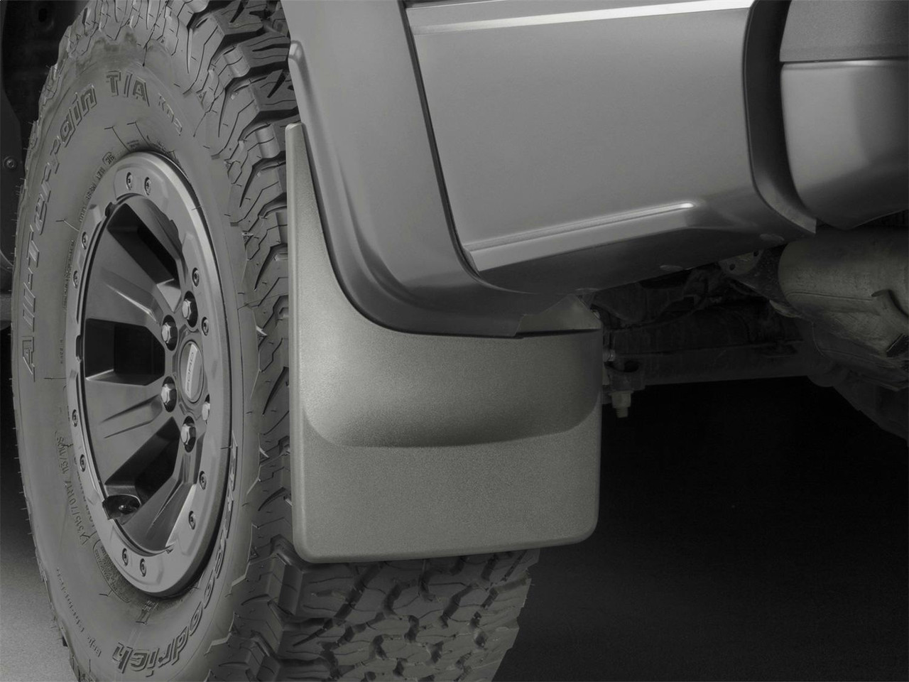 No-Drill Mud Flaps, Rear, Black | (21-24) Bronco | 120151