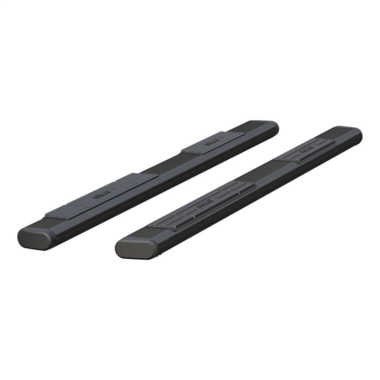 6" Oval Side Steps, Black | (19-24) RAM 1500, Crew Cab | 4445047