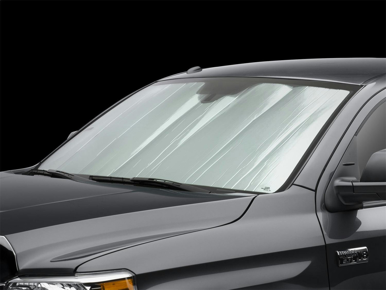 SunShade, Front Only, Silver/Black | (14-21) Tundra | TS0014