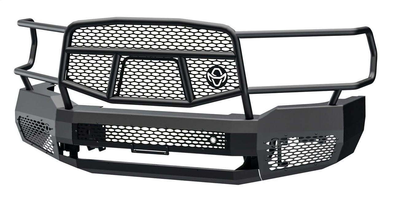 Midnight Bumper With Grille Guard, Front | (19-24) Ram 2500/3500 | MFD191BM1
