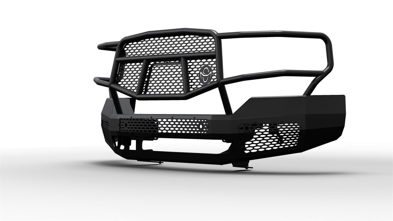 Midnight Bumper With Grille Guard, Front | (15-19) Sierra 2500/3500 | MFG151BM1