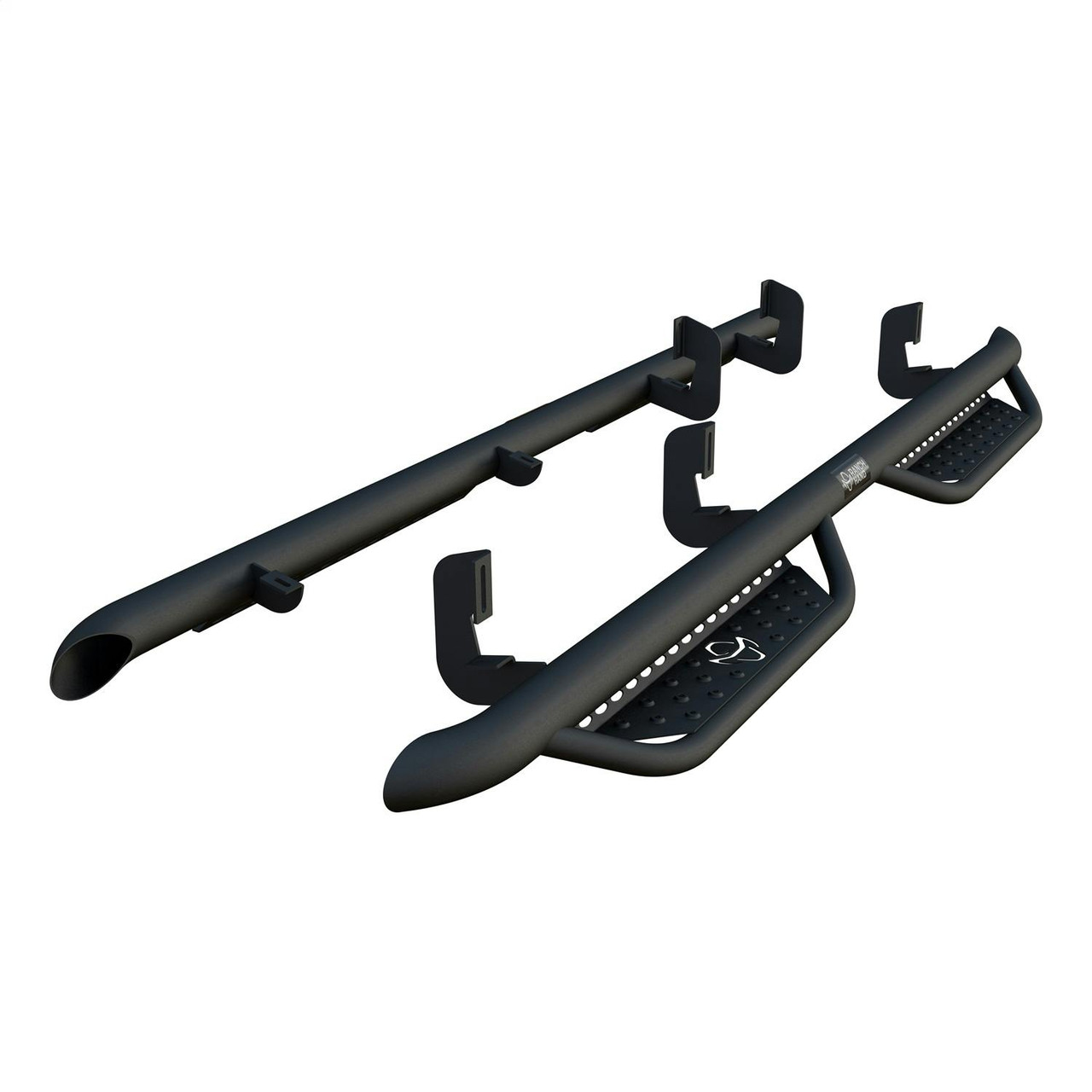 Ranch Hand Midnight Running Steps | (07-18) Silverado/Sierra 1500, (07-19) Silverado/Sierra 2500/3500HD, Crew Cab | MRSC071C1B4S