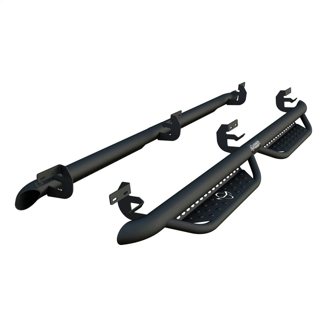 Ranch Hand Midnight Running Steps | (09-24) Ram 1500/2500/3500, Crew Cab | MRSD091C1B4S