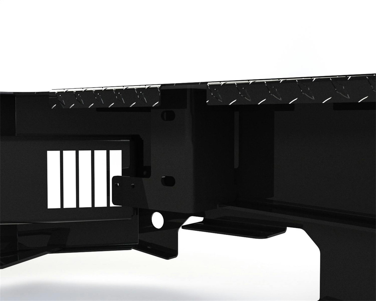 Ranch Hand Sport Bumper, Rear | (19-24) Silverado/Sierra 1500, Dual Exhaust | SBC19HBLSE