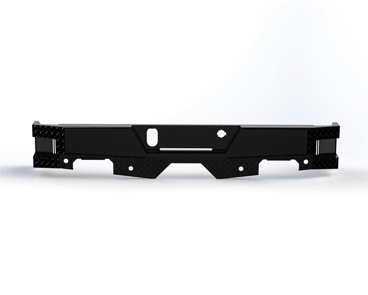 Ranch Hand Sport Bumper, Rear | (19-24) Silverado/Sierra 1500, Dual Exhaust | SBC19HBLSE