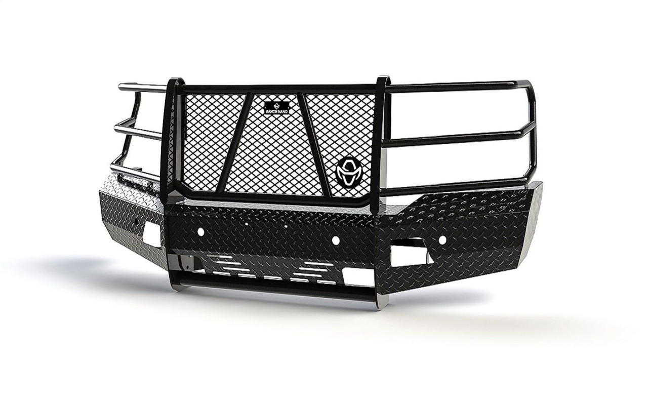 Summit Bumper With Grille Guard, Front | (19-21) Silverado 1500 | FSC19HBL1