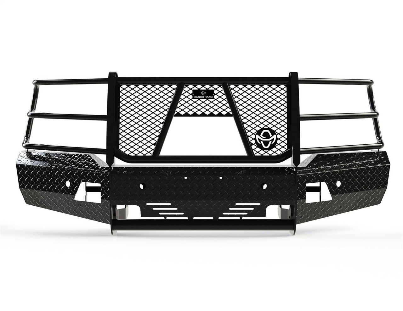 Summit Bumper With Grille Guard, Front, Camera Cutout | (19-21) Silverado 1500, With Camera | FSC19HBL1C