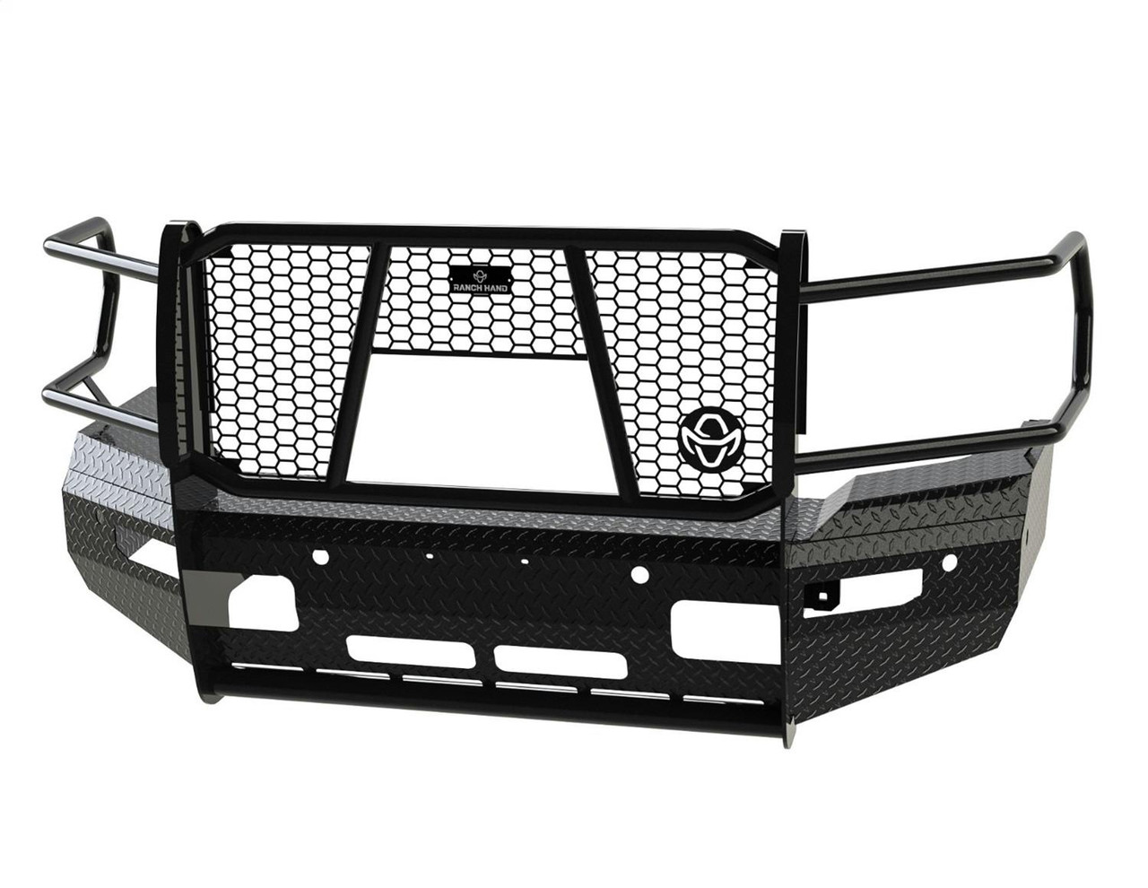 Summit Bumper With Grille Guard, Front, Camera Cutout | (19-24) Ram 2500/3500, With Camera | FSD191BL1C